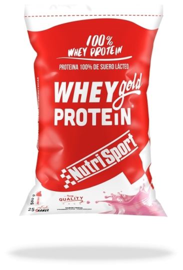 Whey Gold Protein Strawberry Bag 500 Gr Whey Gold Protein Strawberry Bag 500 Gr