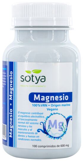 Magnesio Marino 100 Comprimidos Magnesio Marino 100 Comprimidos