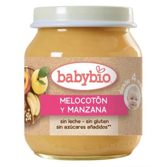 Babybio Kartoffel Apfel und Pfirsich 130 GR Babybio Kartoffel Apfel und Pfirsich 130 GR