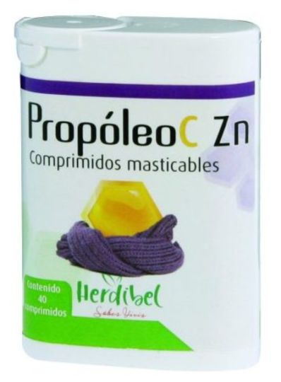 Propóleo C-ZN 40 Comprimidos Propóleo C-ZN 40 Comprimidos
