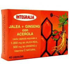 Gelée Royale + Ginseng mit Azarole 45 Kapseln Gelée Royale + Ginseng mit Azarole 45 Kapseln