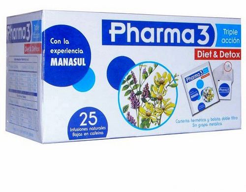 Pharma3 Diet & Detox 25 Beutel Pharma3 Diet & Detox 25 Beutel