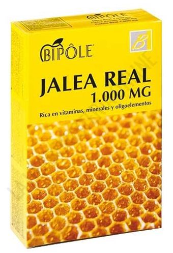 Bipole Royal Jelly 1000 mg. (20 Fläschchen) Bipole Royal Jelly 1000 mg. (20 Fläschchen)