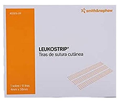 Smith&Nephew Leukostrip Hautnahtstreifen 4X76mm