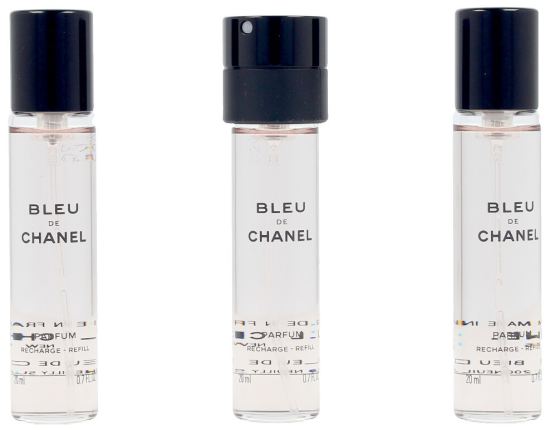 Chanel Bleu Edp Vaporizer Twist & Spray Refills 3x20 ml