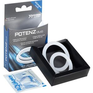 Potenz Duo Ringe Penismedium