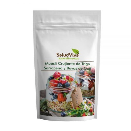 Salud Viva Knackiges Buchweizenm&uuml;sli Goji-Beeren 300 gr