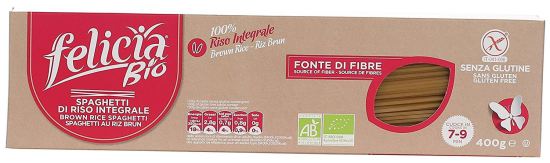 Riso Integrale Spaghetti 400 gr Riso Integrale Spaghetti 400 gr