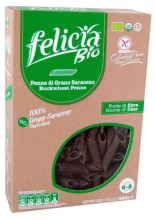 Penne Rigate Pasta Sarazenisches Getreide 340 gr Penne Rigate Pasta Sarazenisches Getreide 340 gr