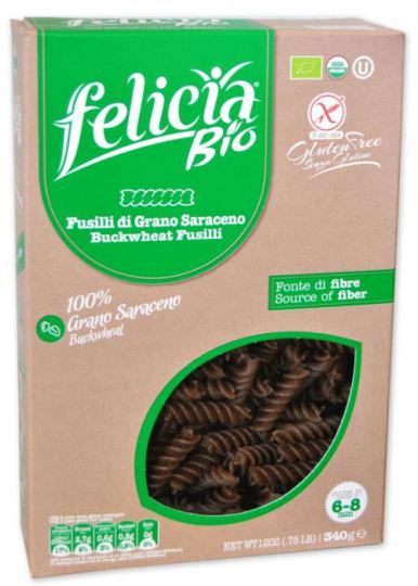 Saraceno Grain Fusilli Pasta 340 gr Saraceno Grain Fusilli Pasta 340 gr