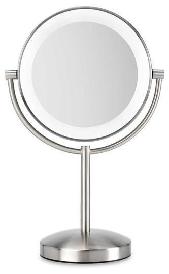 Espejo de maquillaje LED 2 caras X1 y X8 Espejo de maquillaje LED 2 caras X1 y X8