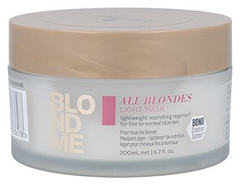 Blondme Keratin Stellen Sie alle Blondes Light Mask 200 ml wieder her Blondme Keratin Stellen Sie alle Blondes Light Mask 200 ml wieder her