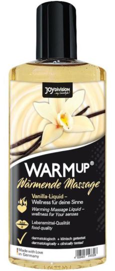 Aufwärm-Vanille-Massageöl 150 ml Aufwärm-Vanille-Massageöl 150 ml