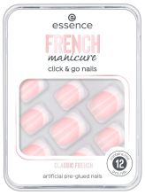 Falsche Nägel French Manicure Click &#39;n go n1