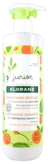 Junior Detangling Shampoo mit Pfirsichextrakt 500 ml Junior Detangling Shampoo mit Pfirsichextrakt 500 ml