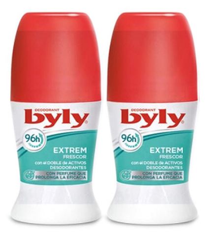 Pack desodorante roll-on extrem frescor 2 x 50 ml