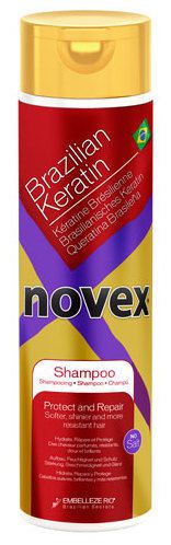Novex Brasilianisches Keratin Shampoo ohne Salz 300 ml